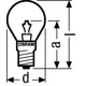 OSRAM žárovka na nízké napěťi 8100 5A 6V30W E14