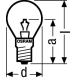 OSRAM žárovka na nízké napěťi 8100 5A 6V30W E14