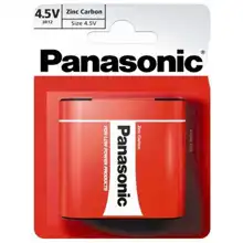 PANASONIC batere zinko-uhlik. ZINC.CARBON 4,5V/3R12 ;BL1