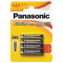 PANASONIC baterie alkalická ALKALINE.POWER AAA/LR03 ;BL4