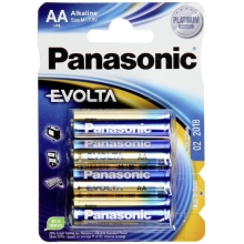 #PANASONIC baterie alkalická EVOLTA AA/LR6 ;BL4