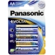 PANASONIC baterie alkalická EVOLTA AA/LR6 ; BL4