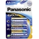 PANASONIC baterie alkalická EVOLTA AA/LR6 ;BL4