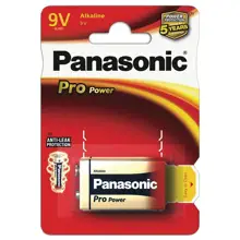 PANASONIC baterie alkalická PRO.POWER 9V/6LR61 ;BL1