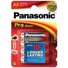 #PANASONIC baterie alkalická PRO.POWER AA/LR6 ;BL4