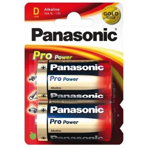 PANASONIC baterie alkalická PRO.POWER D/LR20 ;BL2