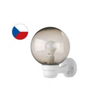 PANLUX nástěnné svítidlo PARN.N 1x60W E27 IP33 ;bílá/kour.˙