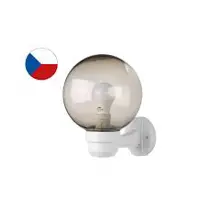 PANLUX nástěnné svítidlo, žárovka PARN.N 1x60W E27 IP33 ;bílá/kour.