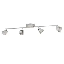 PHILIPS bodové svítidlo myLiving County 4x4W 1320lm/827 IP20 ;nikl/mosaz˙