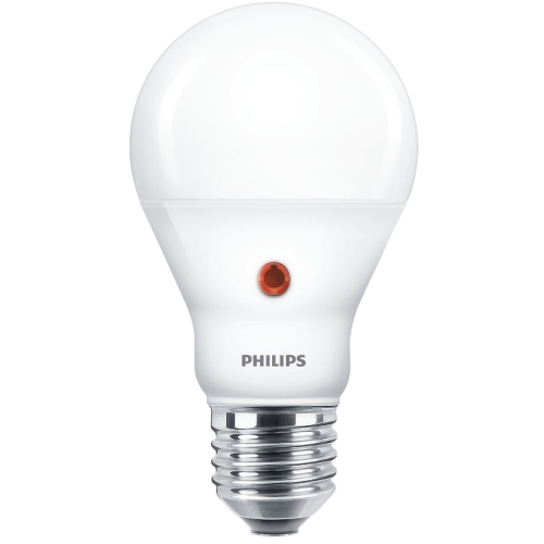 PHILIPS bulb A60 6.5W/60W E27 4000K 806lm NonDim 15Y opál sou.senzor