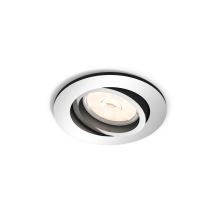 PHILIPS downlight "bodovka" Donegal 1xGU10 IP20 ; chrom