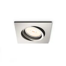 PHILIPS downlight "bodovka" Donegal 1xGU10 IP20 ; nikl