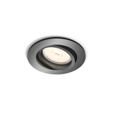 PHILIPS downlight "bodovka" Donegal 1xGU10 IP20 ; šedá