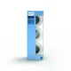 PHILIPS downlight "bodovka" Donegal 3xGU10 IP20 ; nikl 3-pack