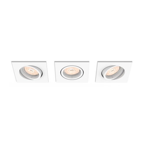 PHILIPS downlight "bodovka" Enneper 3xGU10 IP20 ; bílá 3-pack