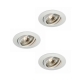 PHILIPS downlight "bodovka" opál 3x50W GU10 IP23 ;bílá˙