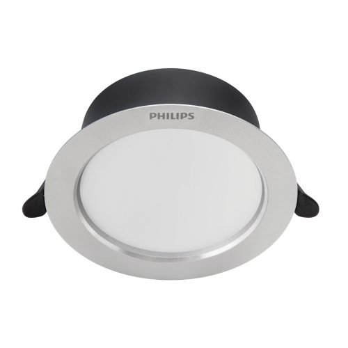 PHILIPS downlight Diamond 3.5W 300lm/830/110° IP20 ; stříbrná 3-pack˙