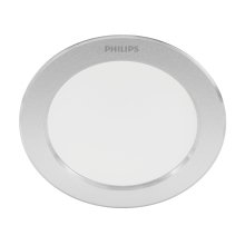 PHILIPS downlight Diamond Cut 3.5W 2700K ;stříbrná˙