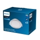 PHILIPS downlight Diamond Cut 3.5W 2700K ;stříbrná˙