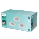 PHILIPS downlight Dive Bathroom 5.5W 350lm/827/36° IP65 ; bílá 3-pack˙