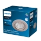 PHILIPS downlight Sparkle 5.5W 350lm/827/36° IP20 ; nikl˙