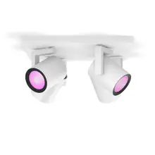 PHILIPS HUE Argenta plate/spiral white 4x5.7W 240V