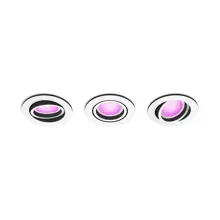 PHILIPS HUE Centura Hue recessed R. white 3x5.7W