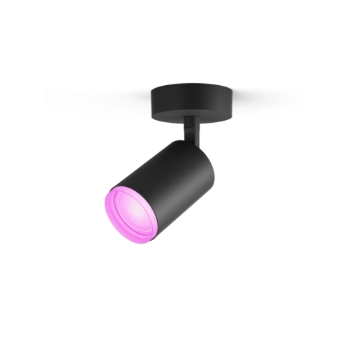 PHILIPS HUE Fugato single spot black 1x5.7W 240V