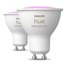 PHILIPS HUE Philips HueWCA 4.2W GU10 2P EU