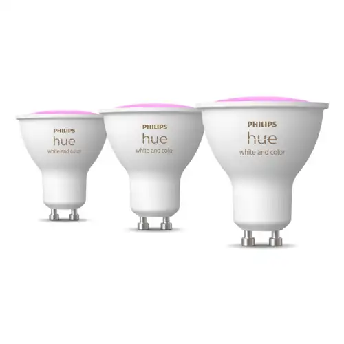 PHILIPS HUE Philips HueWCA 4.2W GU10 3P EU
