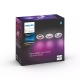 PHILIPS HUE svít.down.LED Centura 3x5.7W GU10 350lm/820-65/WCA IP20 ; bílá 3-PC