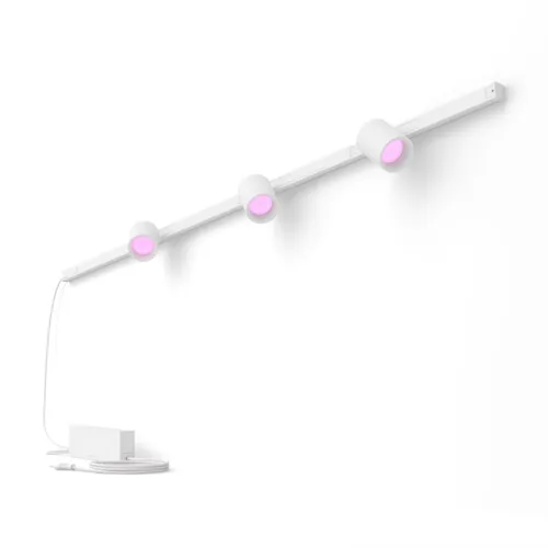 PHILIPS HUE svít.track.LED Perifo 5.3W 510lm/820-65/WCA IP20 ; bílá set.3ks+lišt