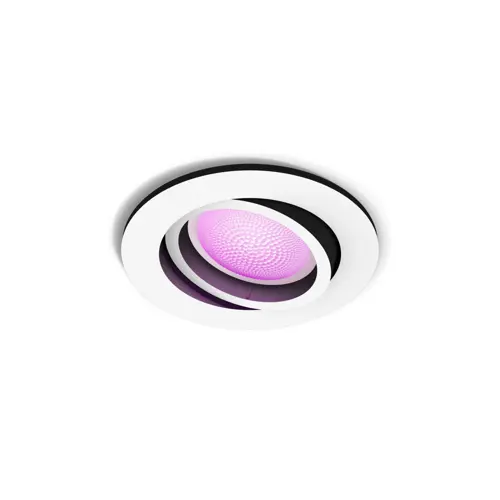 PHILIPS HUE-WA svít.down.LED Centura 1x5.7W GU10 350lm/820-65/WCA IP20 ; bílá