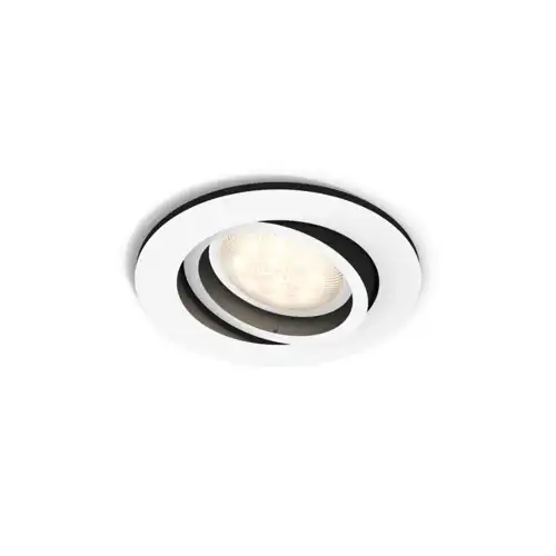 PHILIPS HUE-WA svít.down.LED Milliskin 1x5W GU10 350lm/822-65/WA IP20 ; bílá