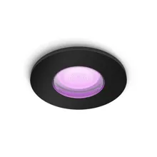 PHILIPS HUE-WA svít.down.LED Xamento 1x5.7W GU10 350lm/820-65/WCA IP44 ; černá