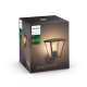 PHILIPS HUE-WA svít.nástěn.žárov. Inara 1x7W 550lm/821 E27 IP44 ;černá