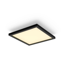 PHILIPS HUE-WA svít.panel.LED Aurelle.SQ 19W 1940lm/822-65/WA IP20 ; černá 30x30