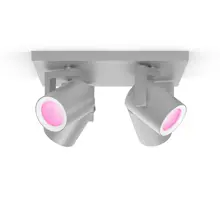 PHILIPS HUE-WA svít.přisaz.LED Argenta 4x5.7W GU10 1400lm/820-65/WCA IP20 ; alu