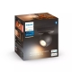 PHILIPS HUE-WA svít.přisaz.LED Buckram 1x5W GU10 350lm/822-65/WA IP20 ; černá