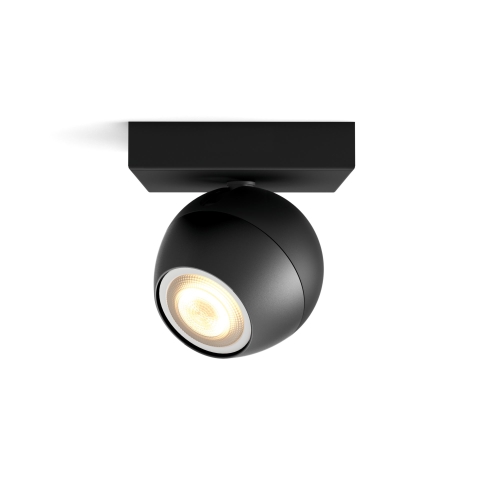 PHILIPS HUE-WA svít.přisaz.LED Buckram 1x5W GU10 350lm/822-65/WA IP20 ; černá