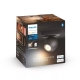 PHILIPS HUE-WA svít.přisaz.LED Buckram 1x5W GU10 350lm/822-65/WA IP20 ; černá