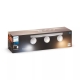 PHILIPS HUE-WA svít.přisaz.LED Buckram 3x5W GU10 1050lm/822-65/WA IP20 ; bílá