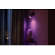 PHILIPS HUE-WA svít.přisaz.LED Fugato 1x5.7W GU10 350lm/820-65/WCA IP20 ; černá