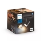 PHILIPS HUE-WA svít.přisaz.LED Runner 1x5W GU10 350lm/822-65/WA IP20 ; černá