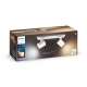 PHILIPS HUE-WA svít.přisaz.LED Runner 2x5W GU10 700lm/WH IP20 ;bílá +switch