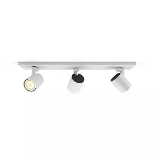 PHILIPS HUE-WA svít.přisaz.LED Runner 3x5W GU10 1050lm/WH IP20 ;bílá +switch