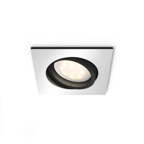 PHILIPS HUE-WA svít.vestav.LED Milliskin 1x5W GU10 350lm/WH IP20 ;hliník