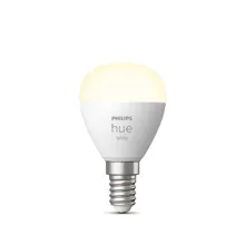 PHILIPS HUE-WA WHITE lustre P45 5.5W E14 2700K 470lm Dim EU