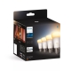 PHILIPS HUE-WA žárovka A60 6W/40W 2200-6500K 800lm Dim 4-pack˙