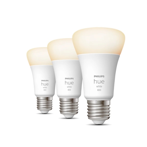 PHILIPS HUE-WA žárovka A60 9W/60W E27 2700K 806lm Dim set-3ks˙